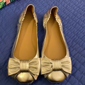 Tory Burch Divine Bow Driver Ballerina Flat